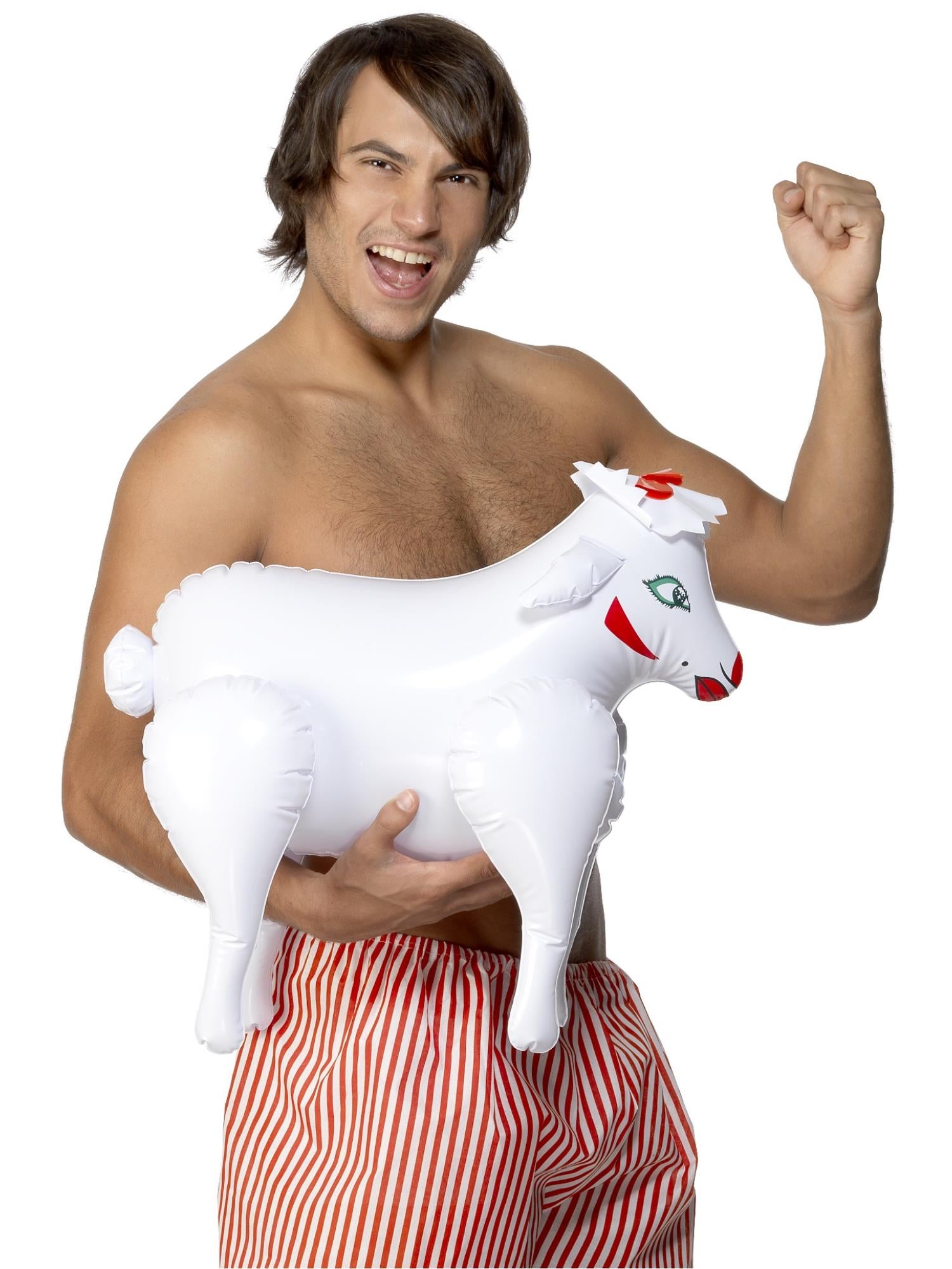 saggy breast sex doll Inflatable Sheep – Smiffys Australia
