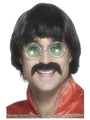 70's Mersey Wig and Tash