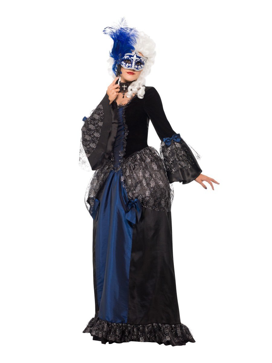 Baroque Beauty Masquerade Costume Alternative View 3.jpg