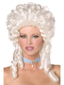 White Baroque Wig