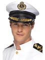 White Captain Hat
