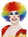 Rainbow Crazy Clown Wig