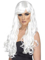 Long White Desire Wig