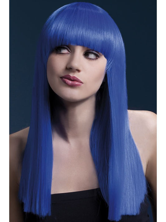 Fever Alexia Wig, Neon Blue