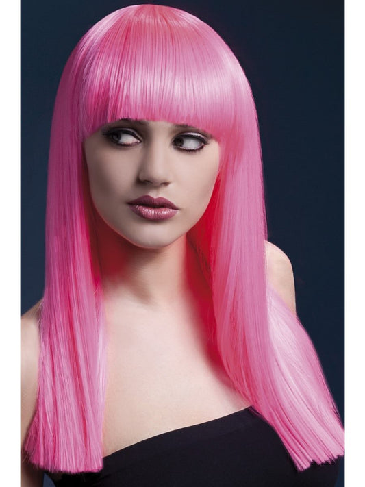 Fever Alexia Wig, Neon Pink