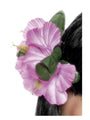 Purple Hawaiian Flower Hair Clip