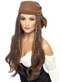 Brown Pirate Wig