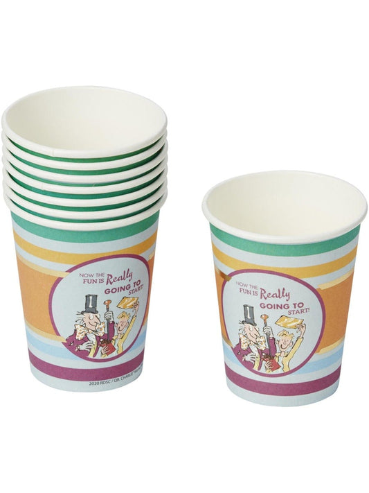 Roald Dahl Tableware Party Cups x8
