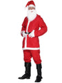 Mens Red Santa Suit Costume