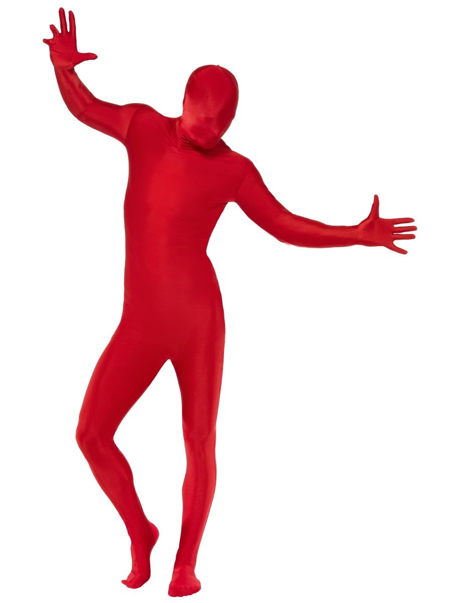 Red Second Skin Suit   – Smiffys Australia