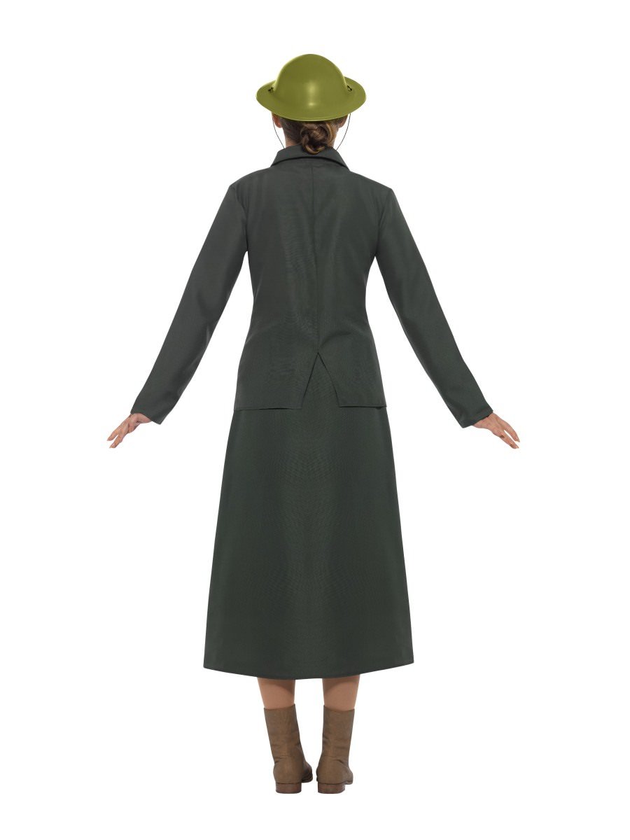 WW2 Army Warden Lady Costume Alternative View 2.jpg