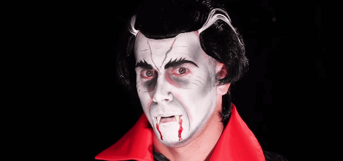 Amazing Halloween Vampire Face Paint Tutorial: Step by Step