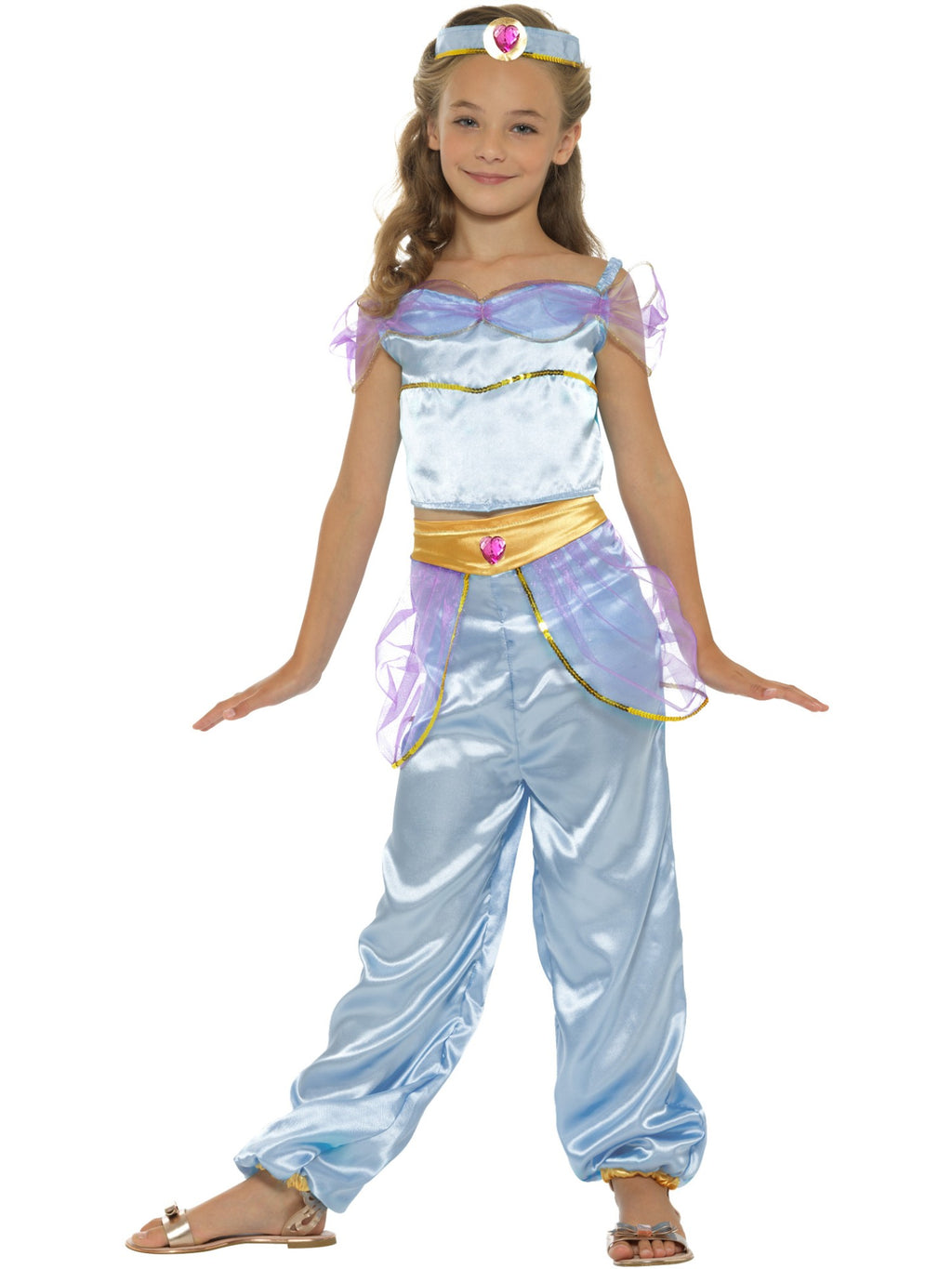 Arabian Princess Costume, Blue