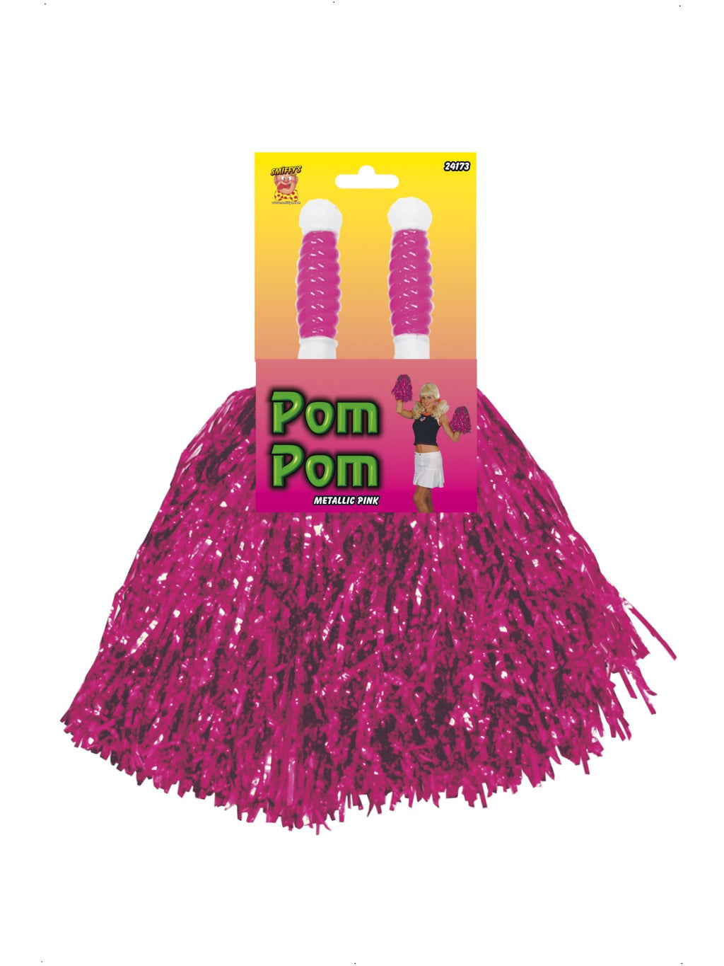 Pom Poms Metallic, Pink