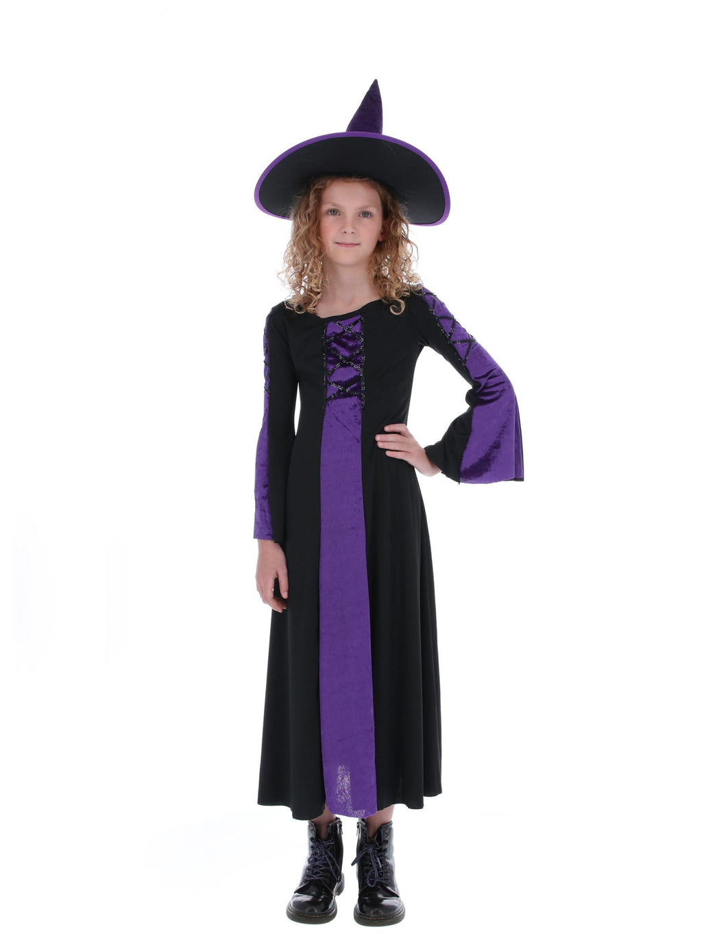 Bewitched Costume, Black and Purple
