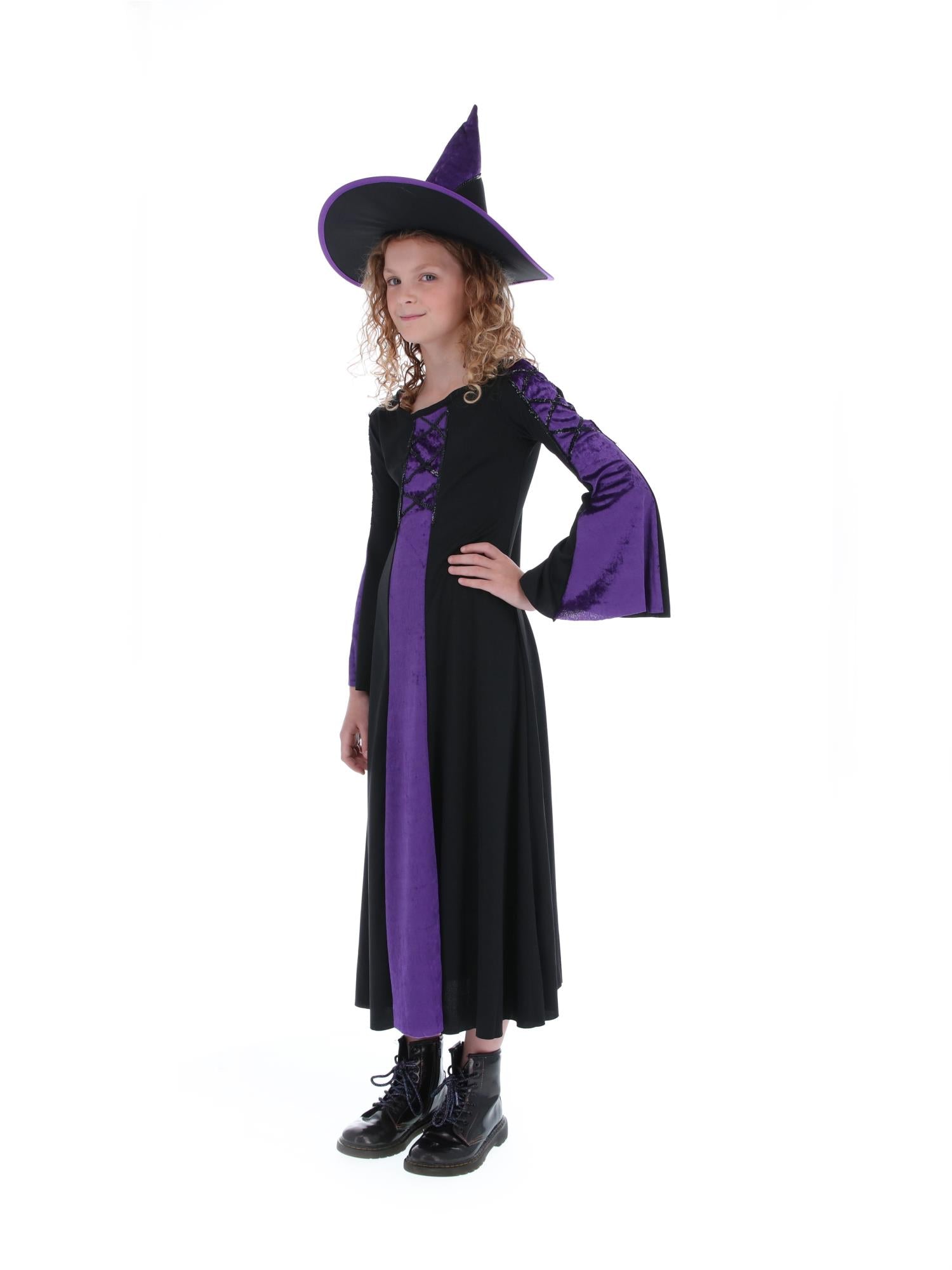 Bewitched Costume, Black and Purple
