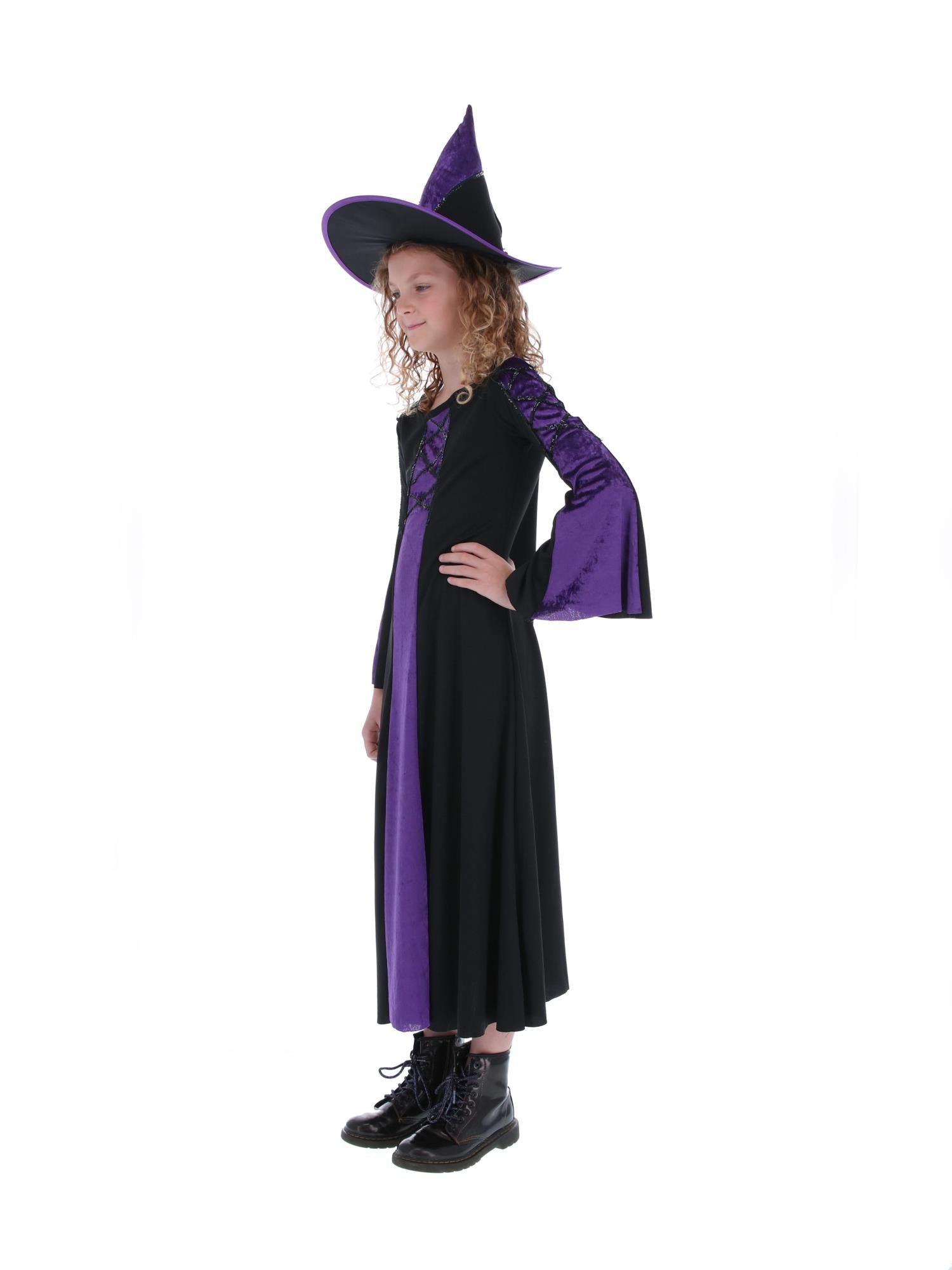 Bewitched Costume, Black and Purple