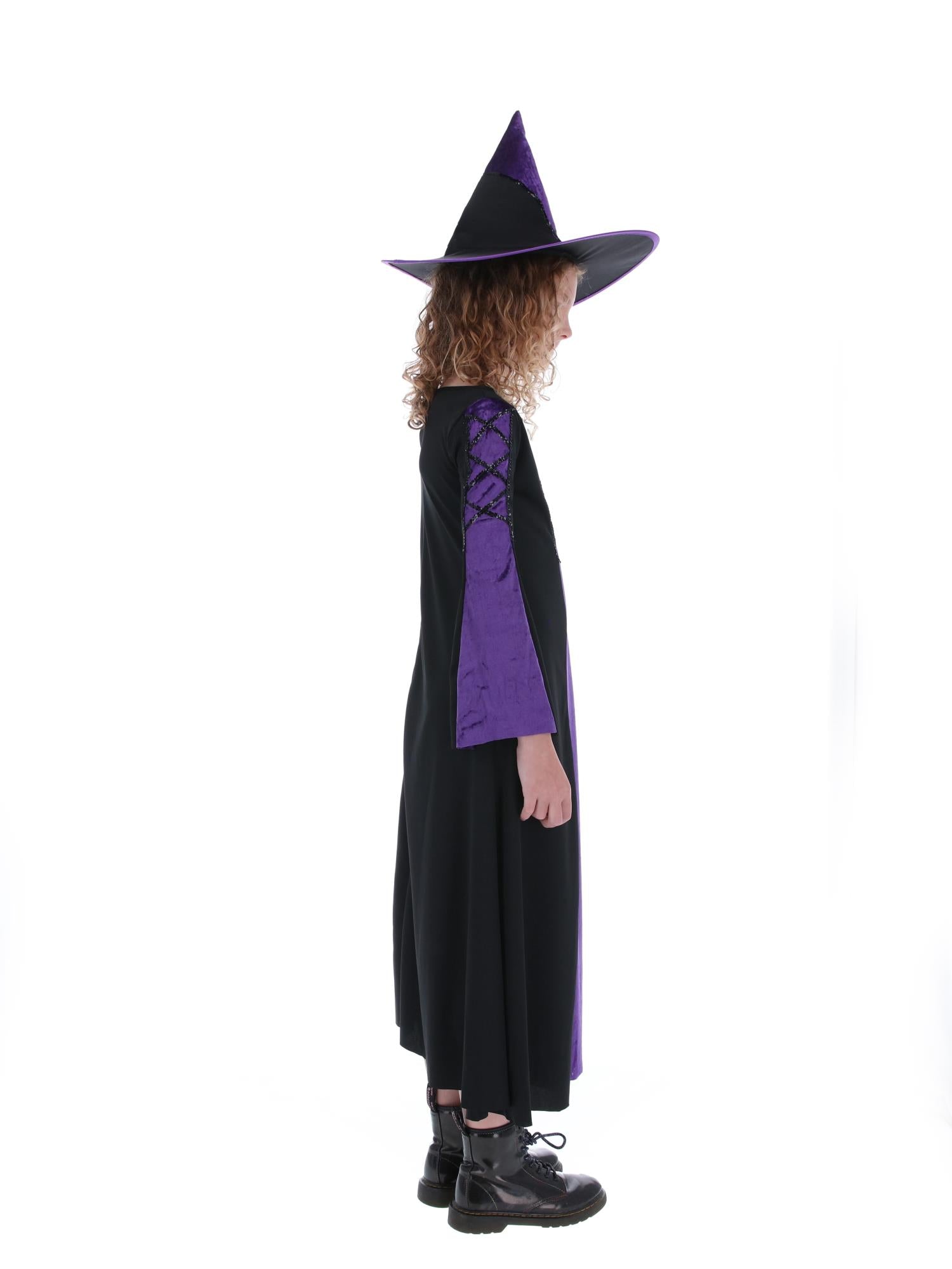 Bewitched Costume, Black and Purple