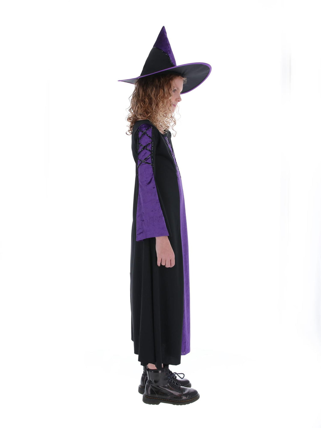 Bewitched Costume, Black and Purple