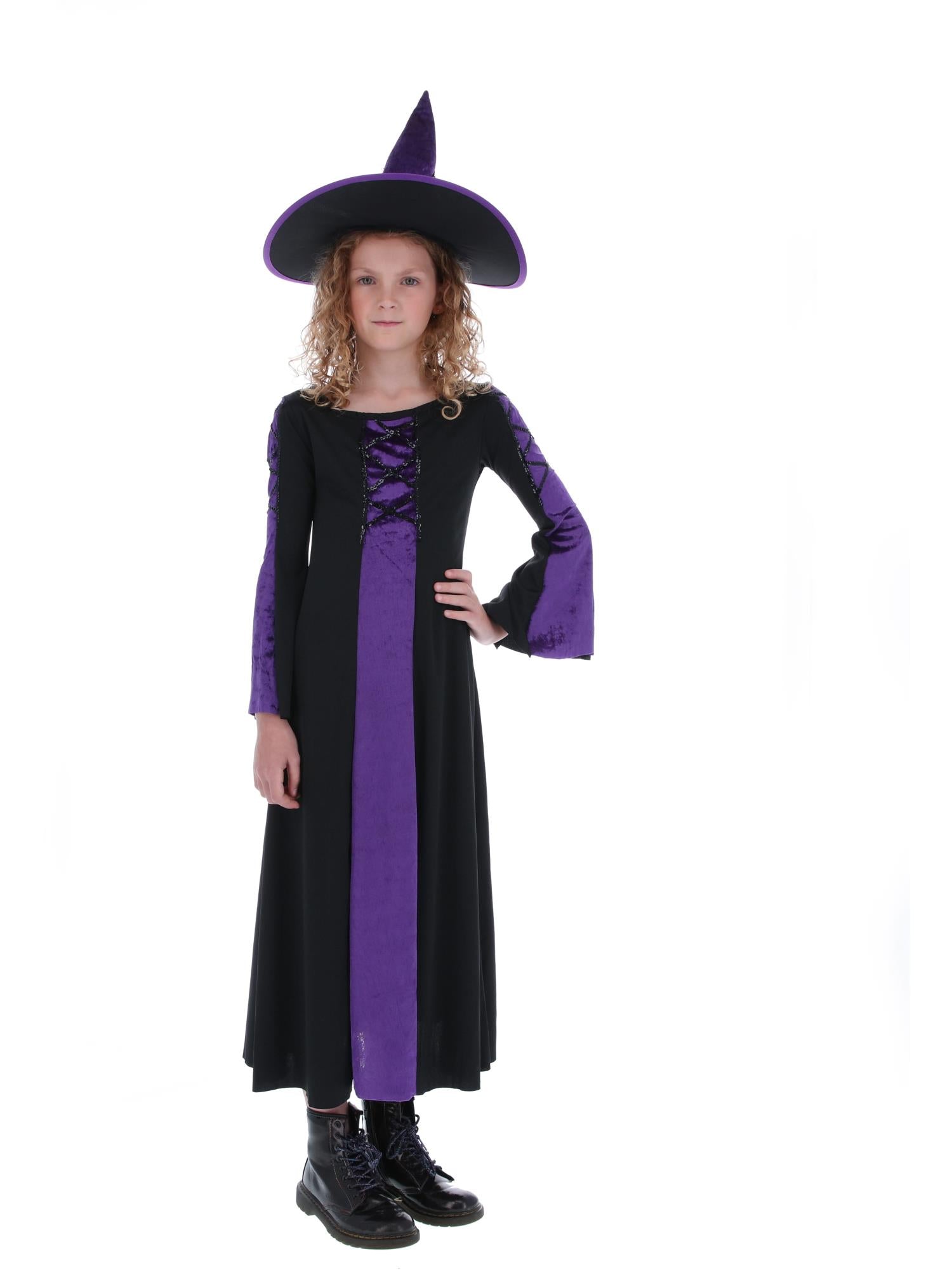 Bewitched Costume, Black and Purple