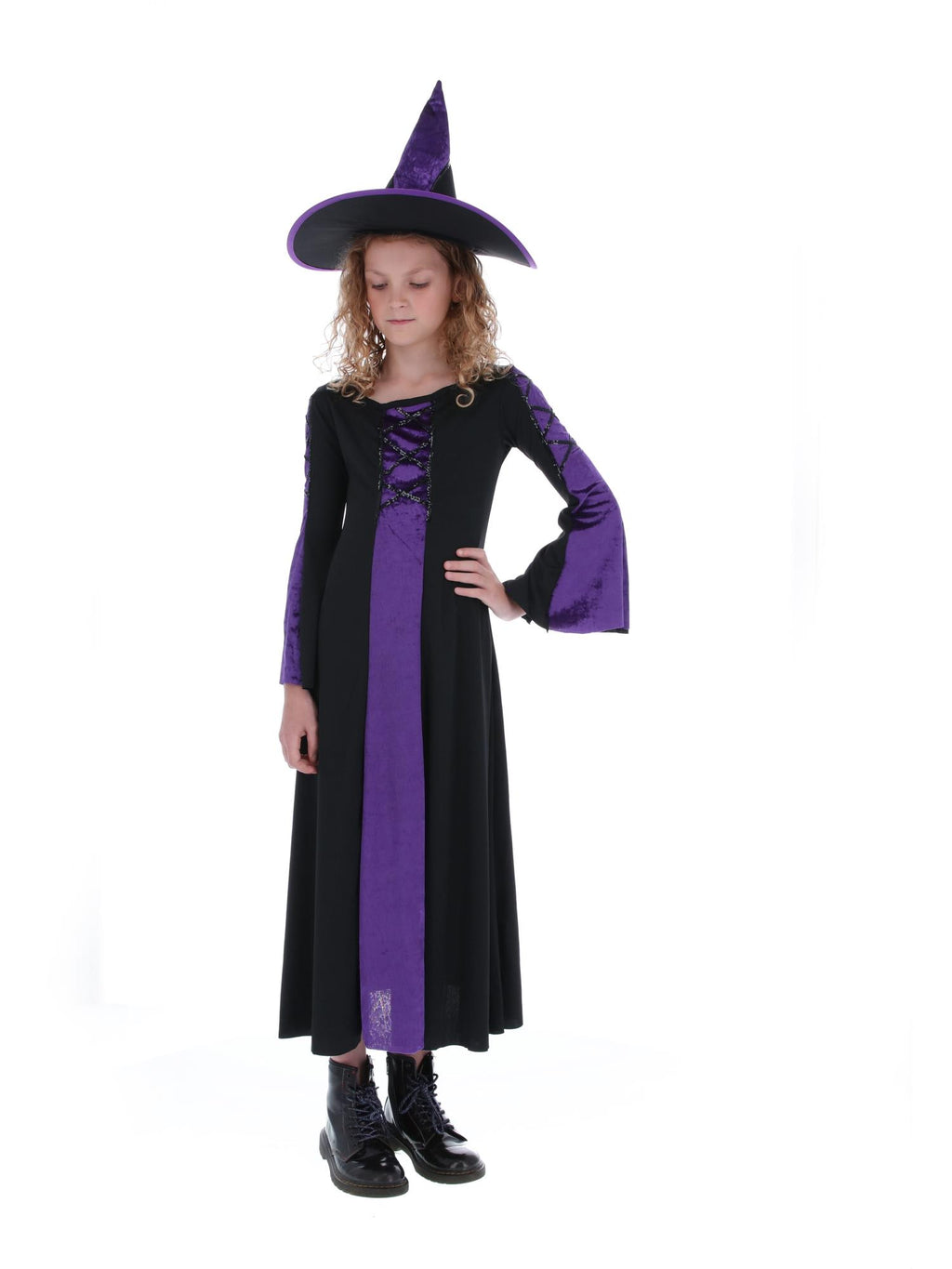 Bewitched Costume, Black and Purple