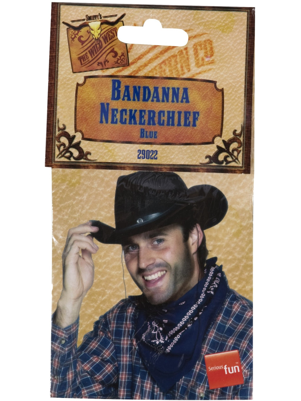 Cowboy Bandana, Blue