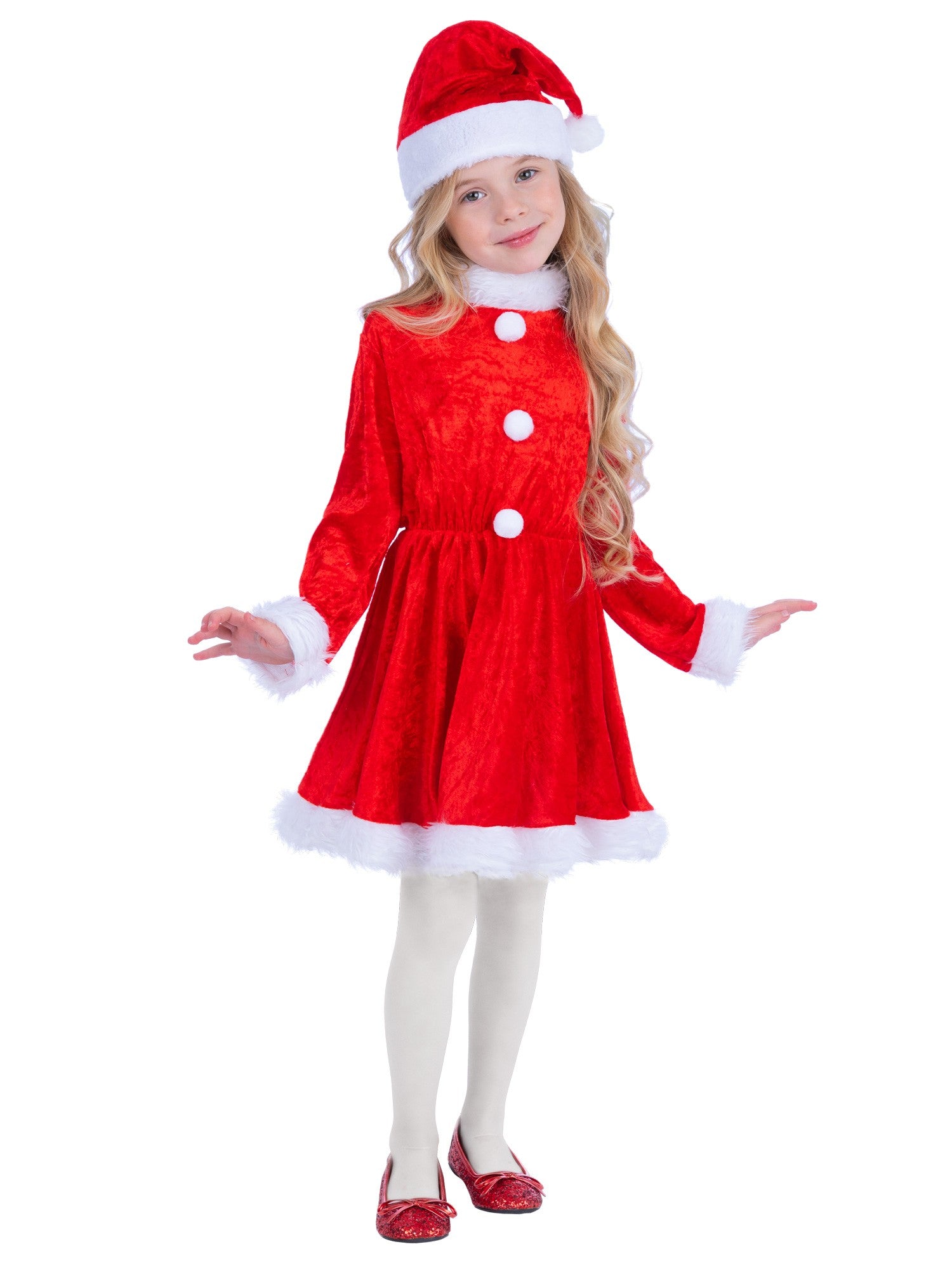 Mini Miss Santa Costume