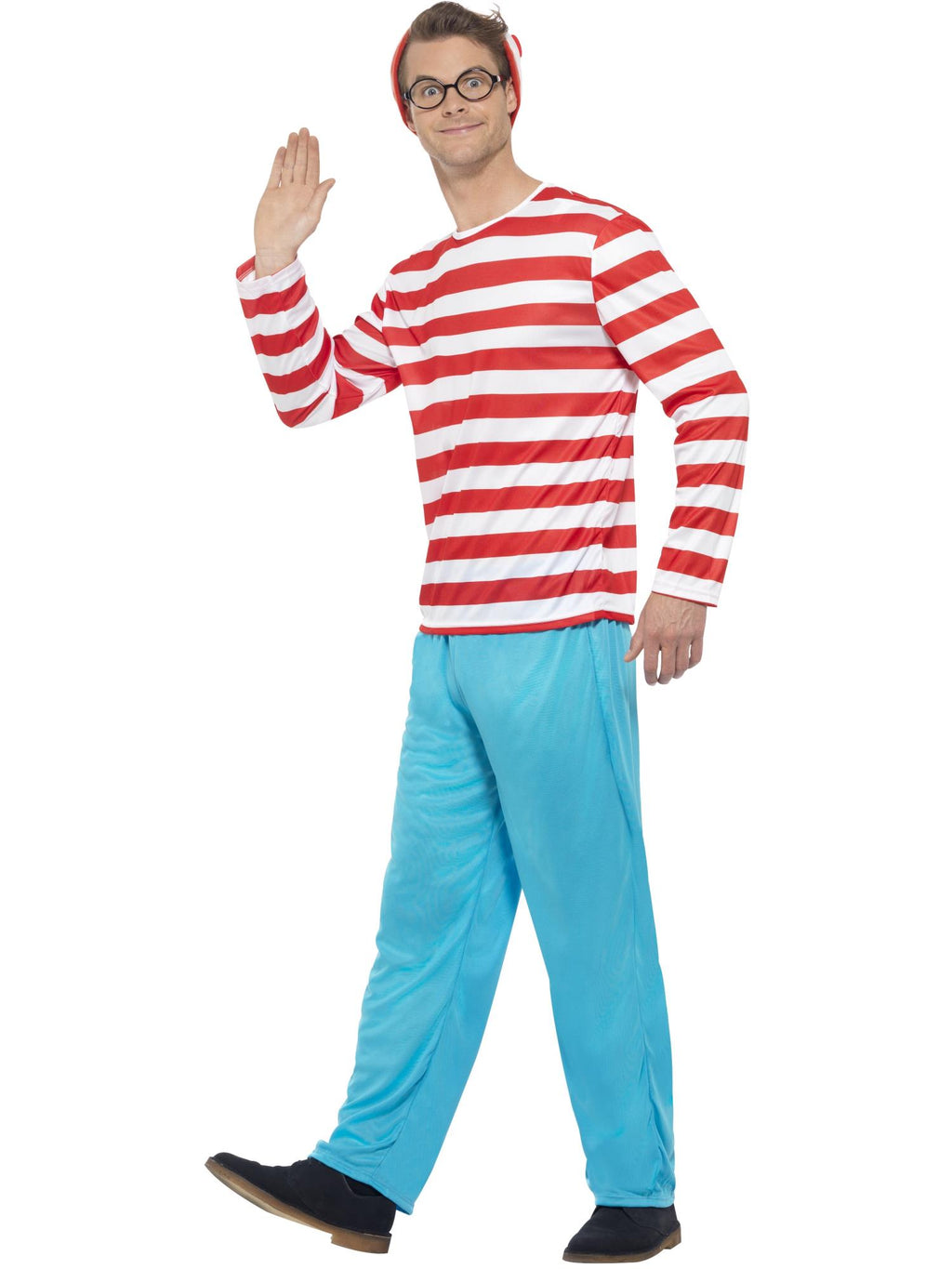 Mens Where's Wally? Costume