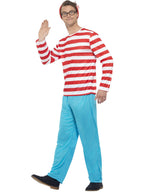 Mens Where's Wally? Costume