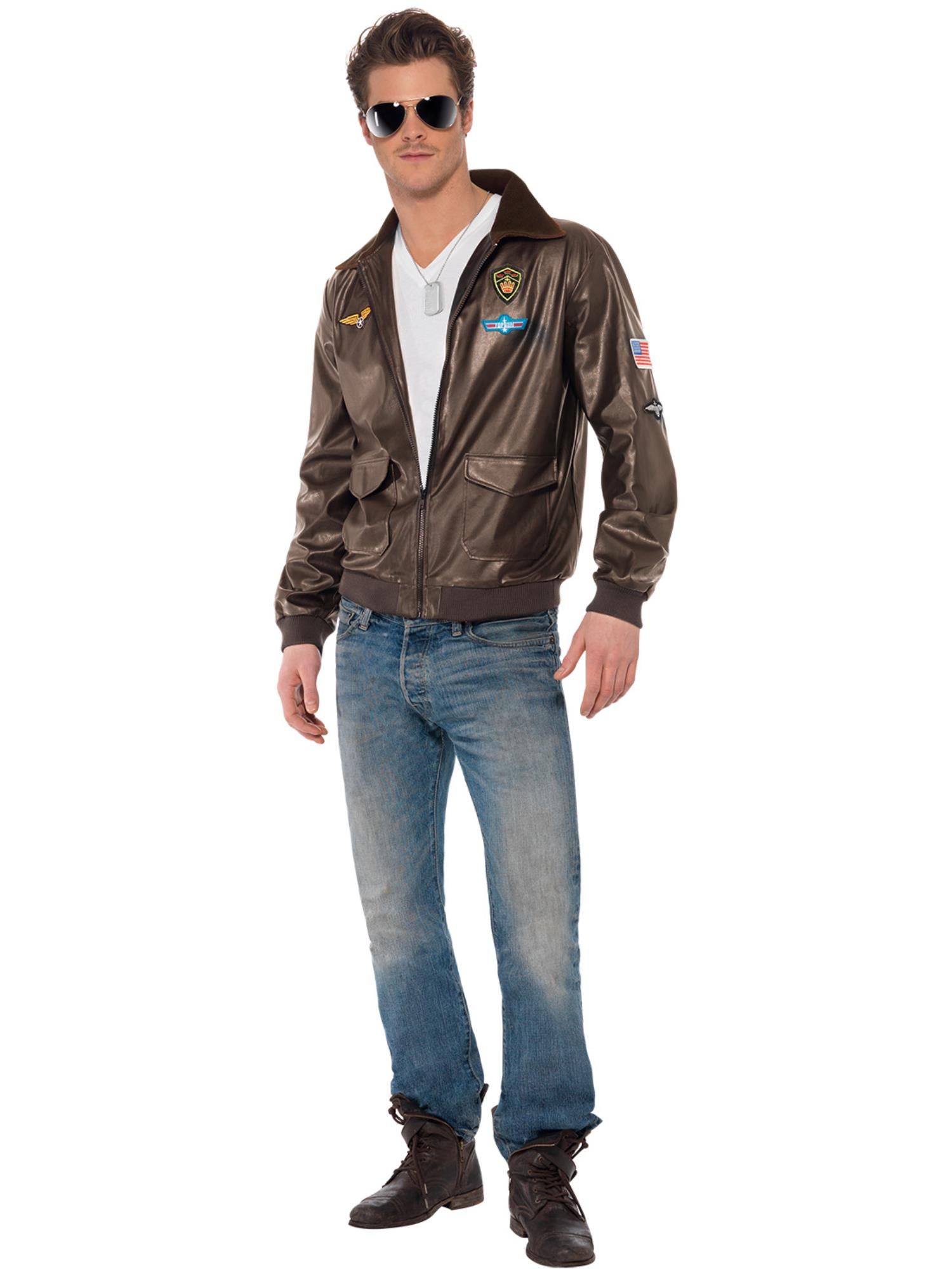 Top Gun Bomber Jacket – Smiffys Australia - Main Image