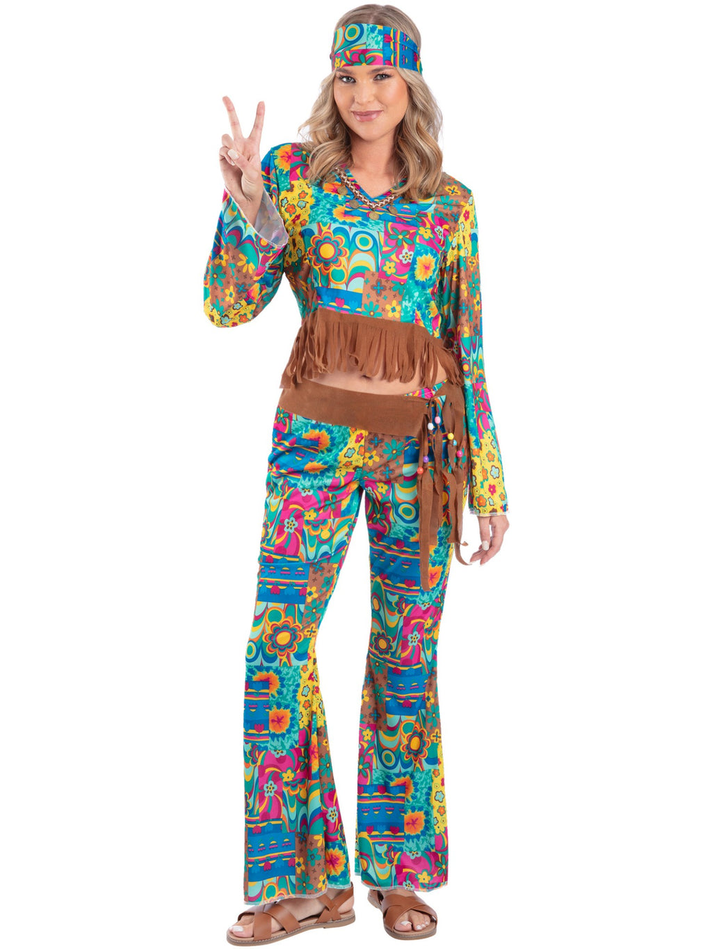 Hippie Flower Power Costume