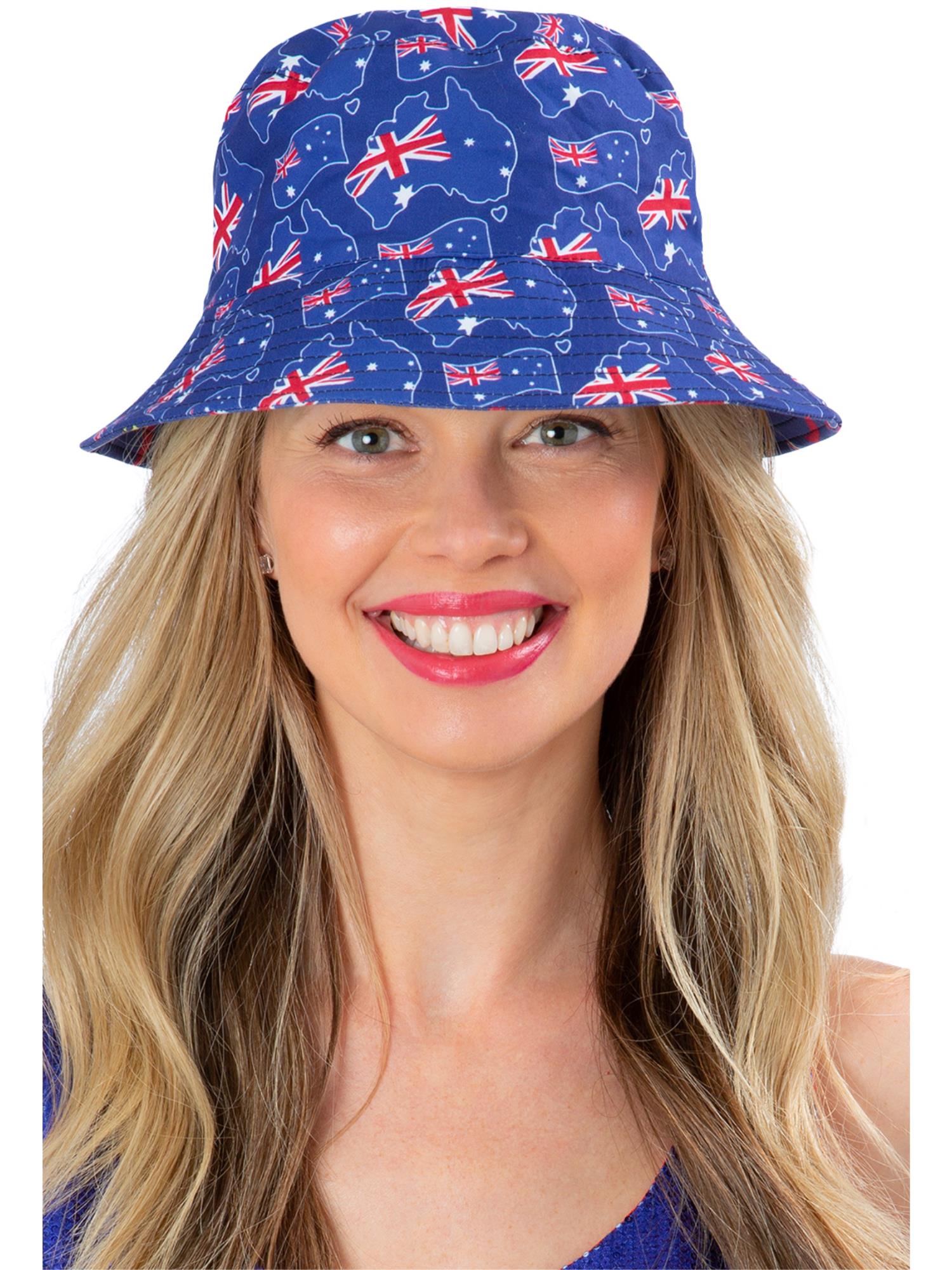Australia Flag Reversible Bucket Hat
