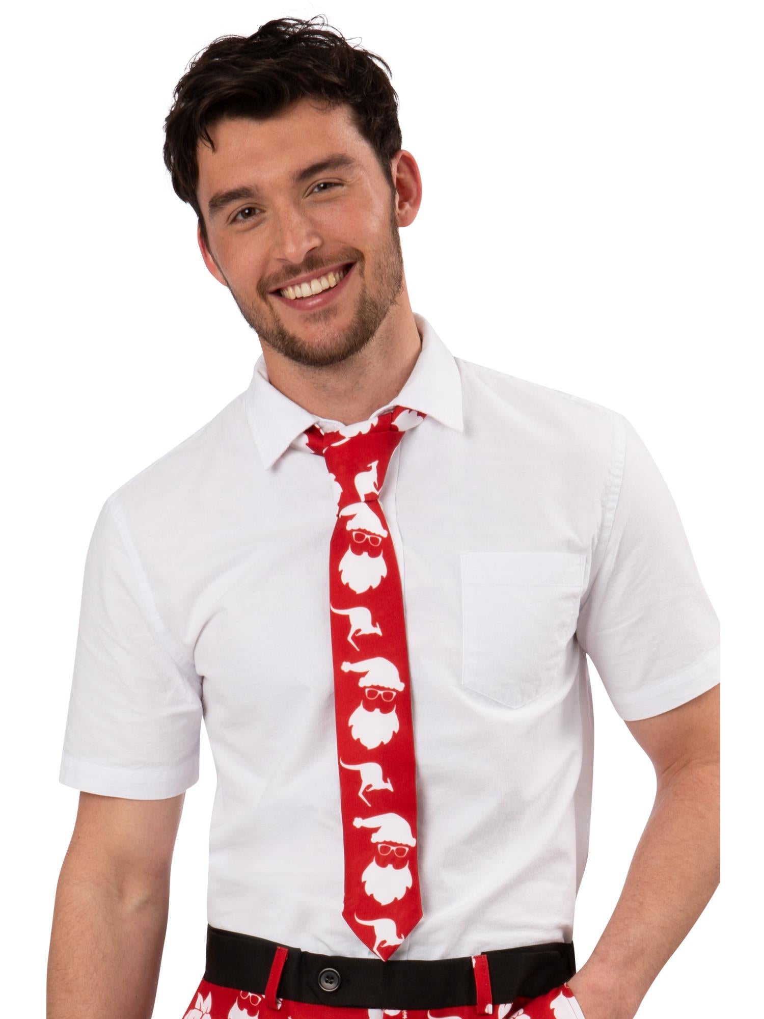 Australian Christmas Santa Tie