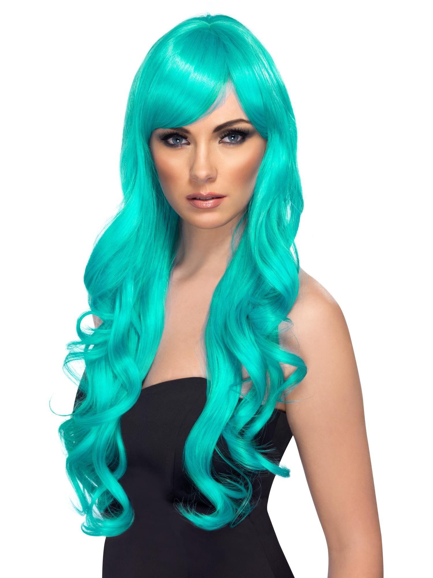 Desire Long Curly Wig with Fringe