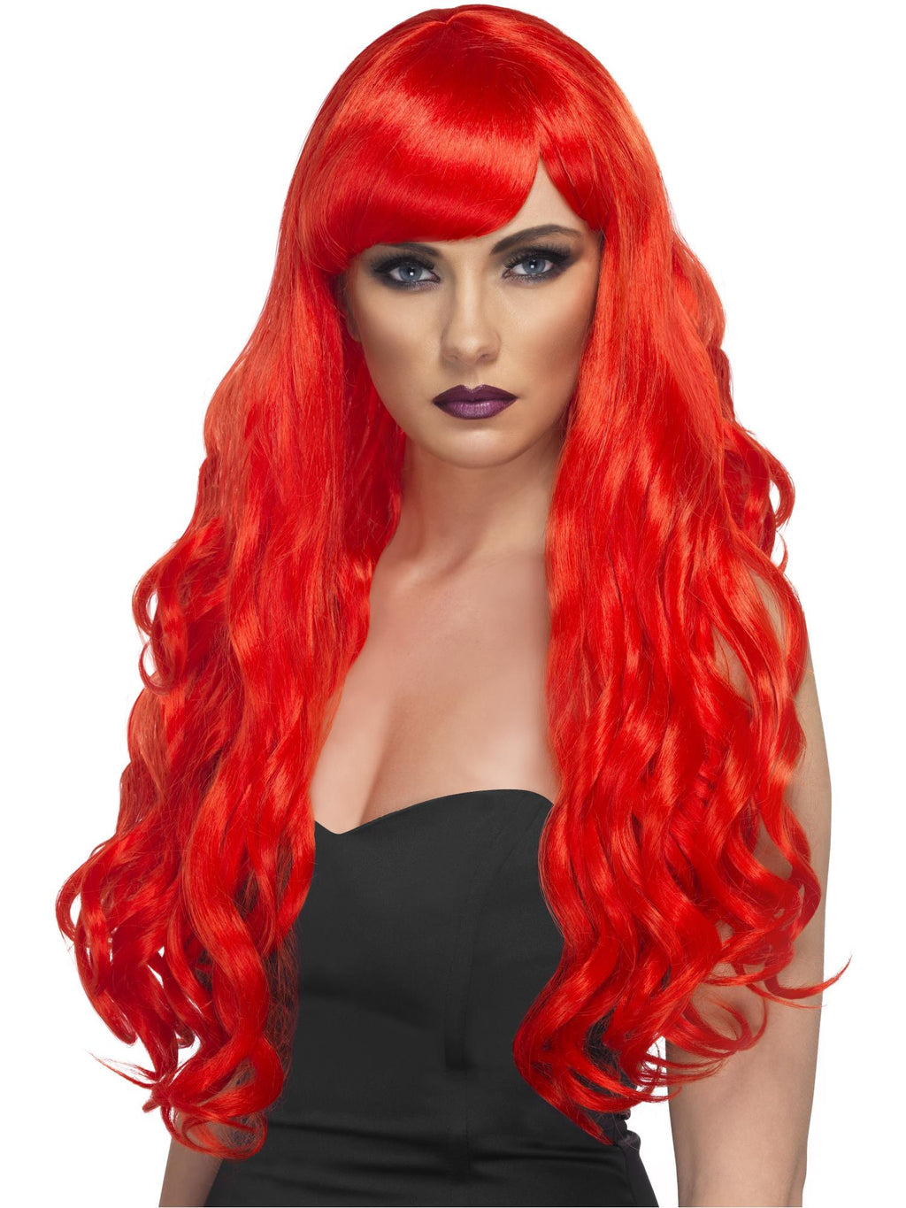 Desire Long Curly Wig with Fringe