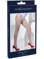 Fishnet Tights, White