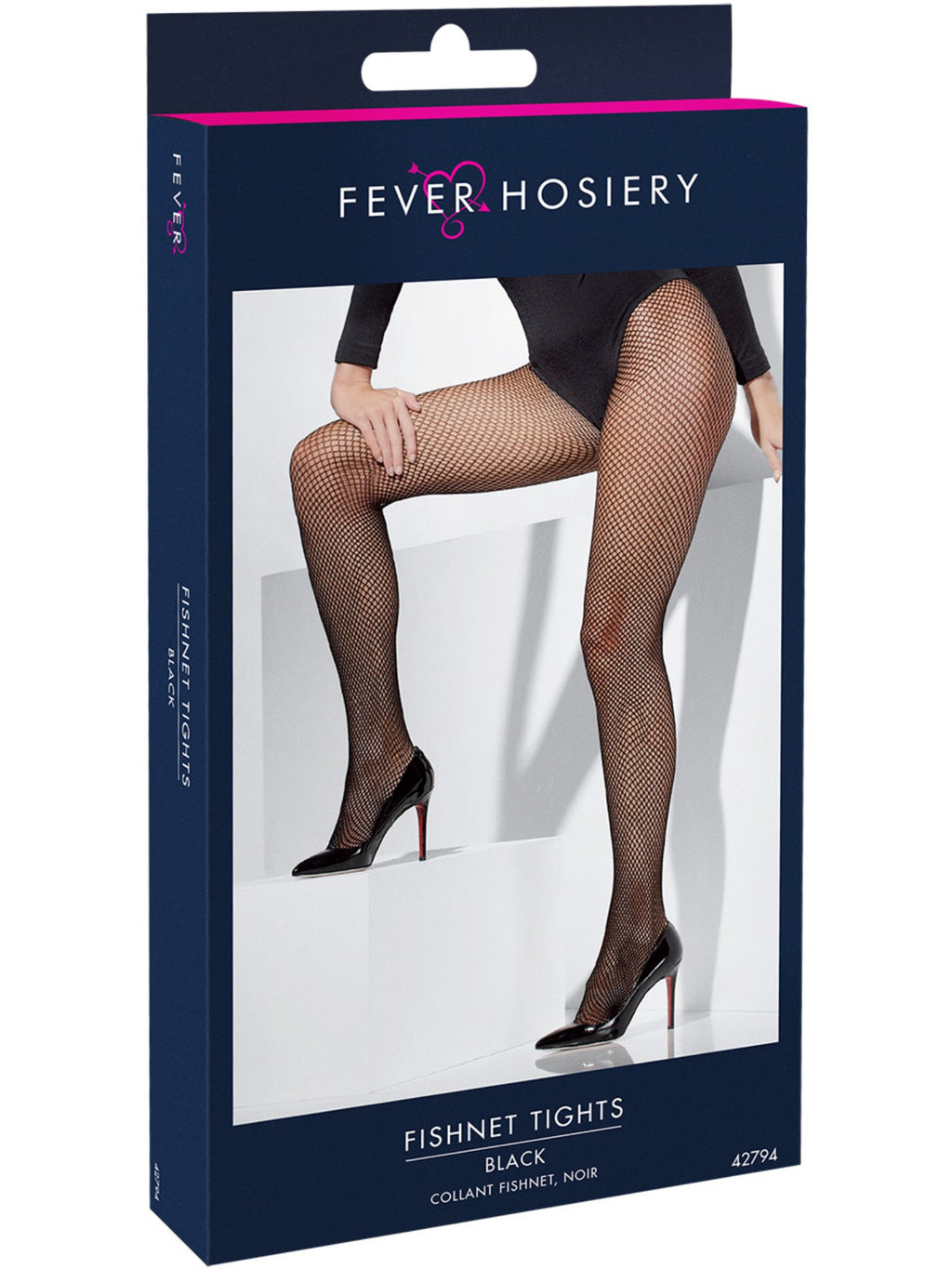 Fishnet Tights, Black