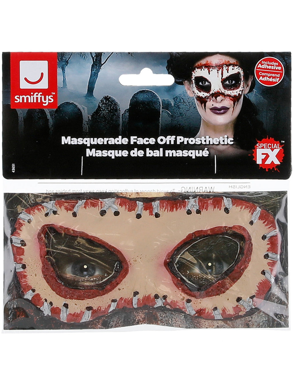 Masquerade Face Off Prosthetic