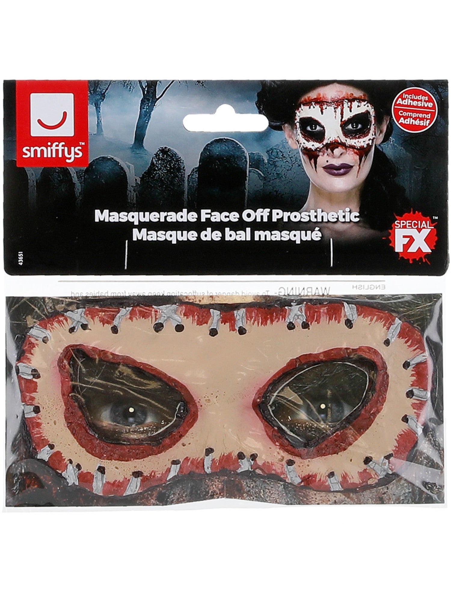 Masquerade Face Off Prosthetic