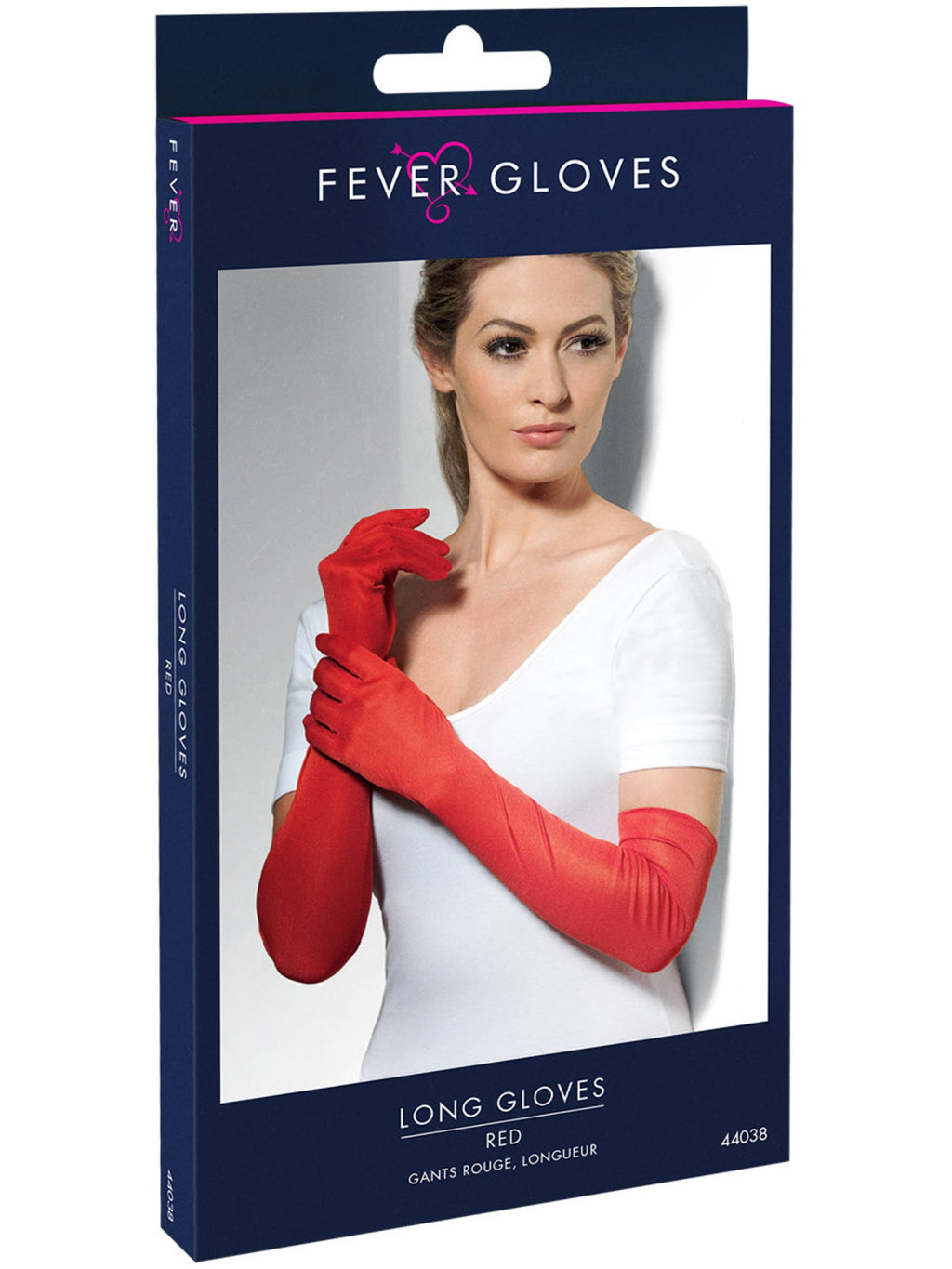 Gloves, Red, Long