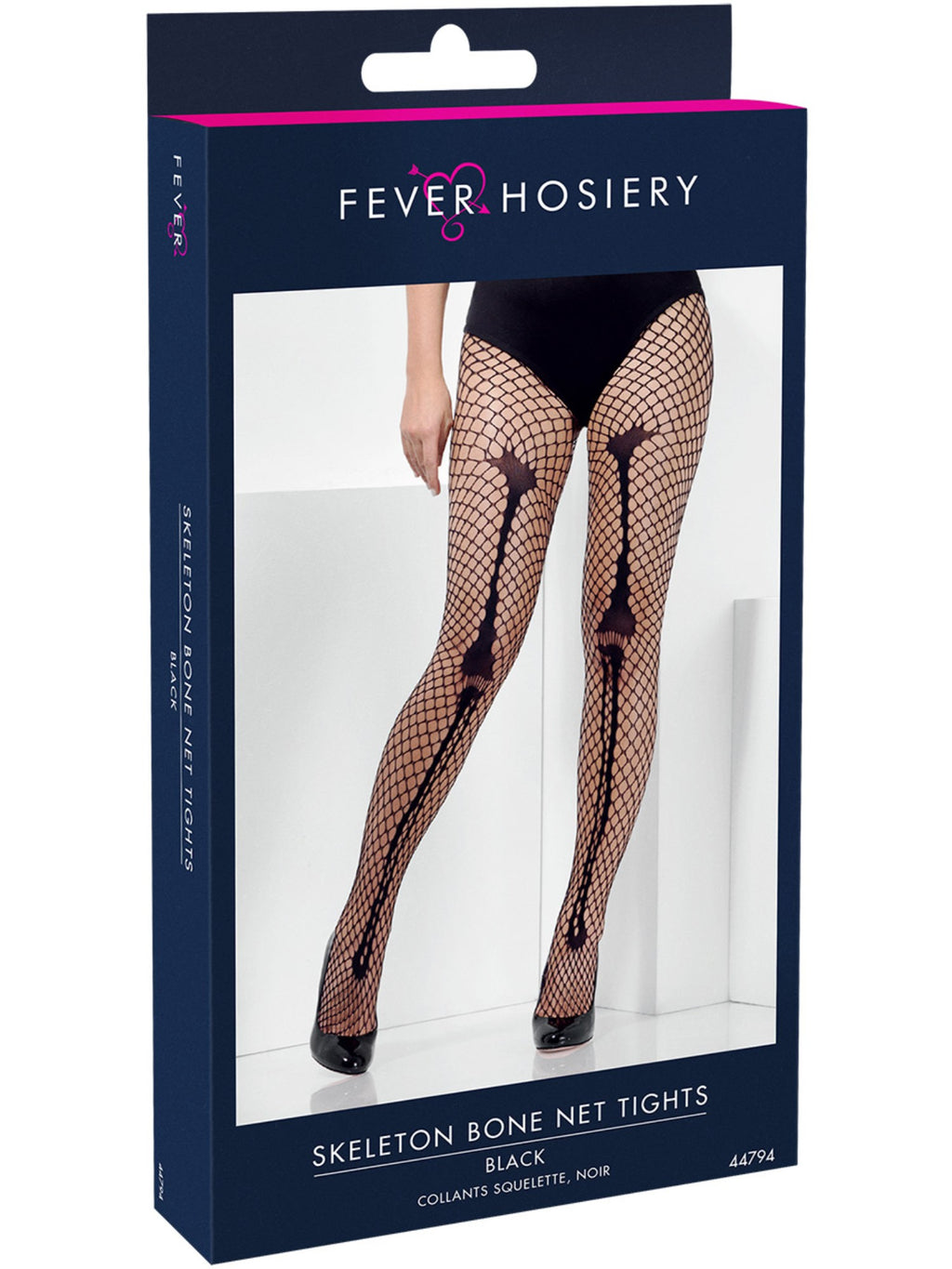 Skeleton Bone Net Tights