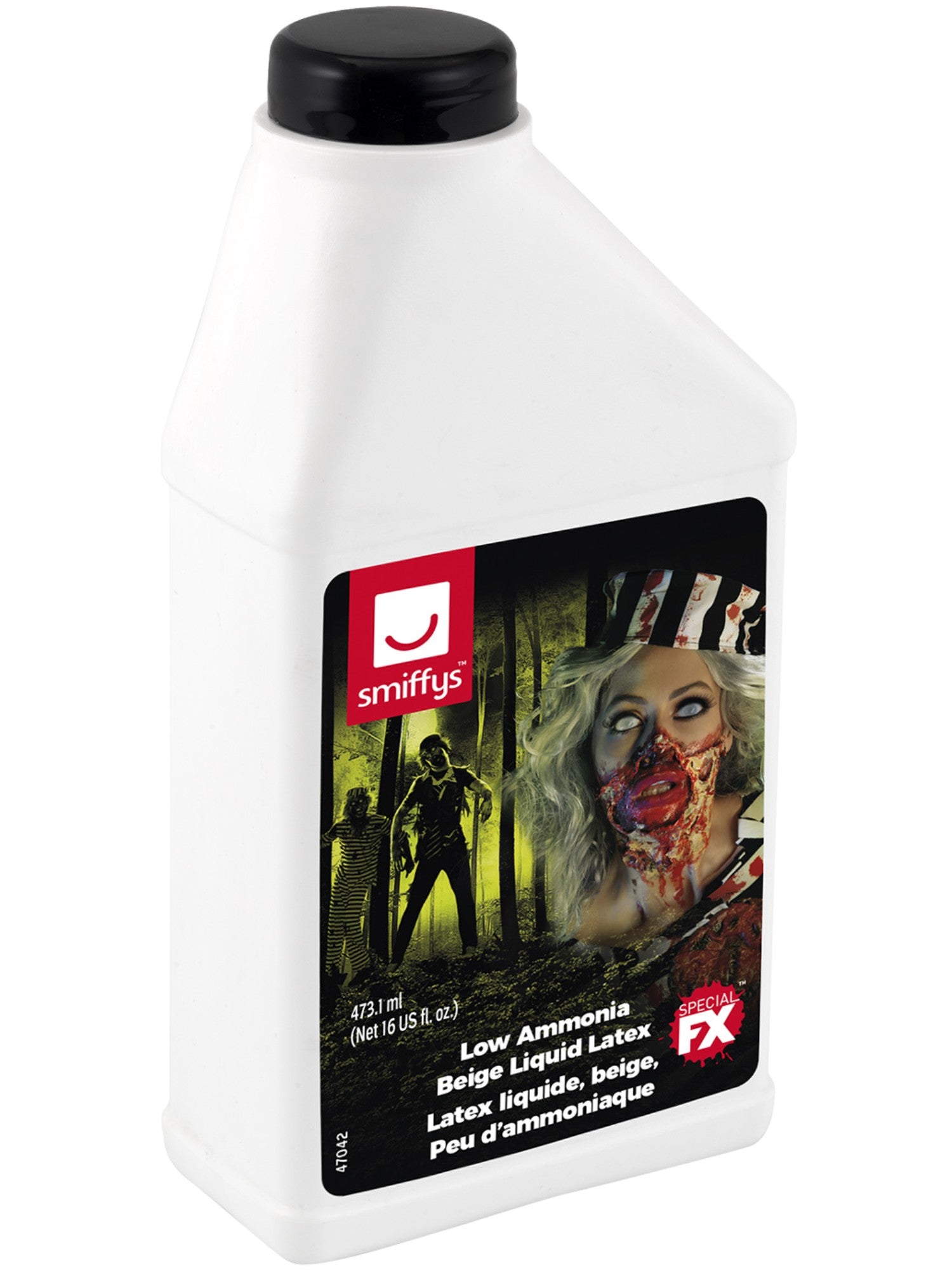 Zombie Liquid Latex, Flesh, 473.17ml/16 US fl.oz