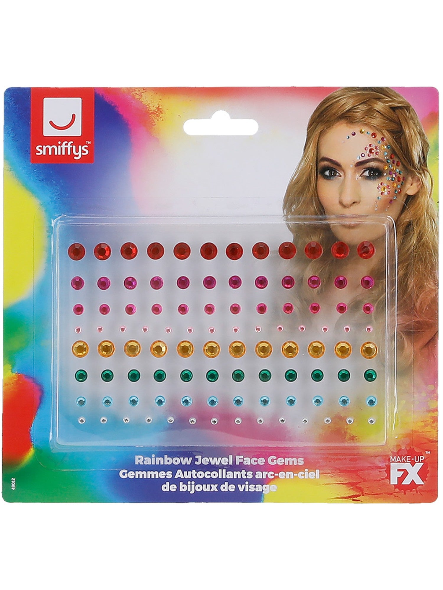 Rainbow Jewel Face Gems
