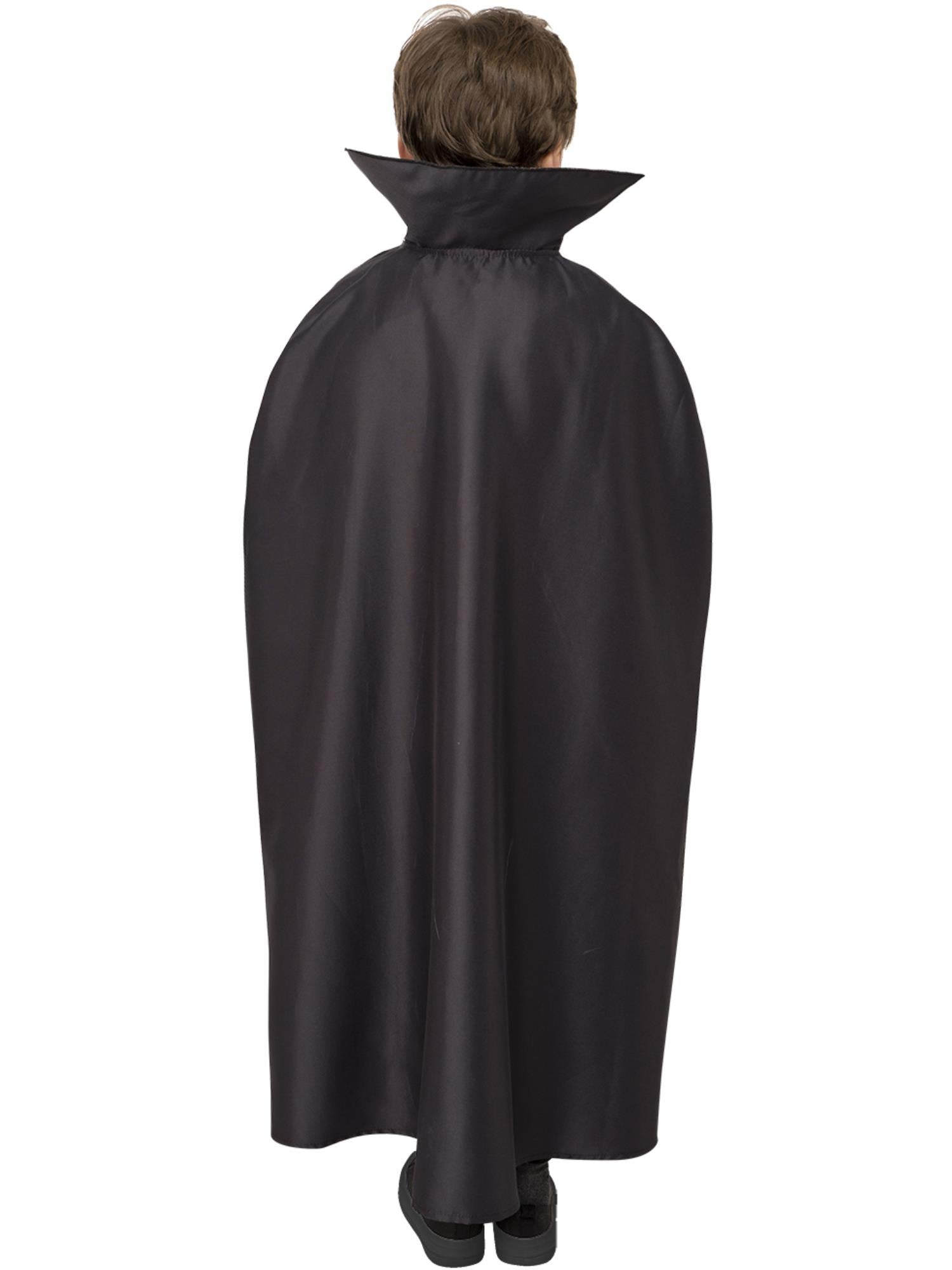 SMIFFYS Costume Dracula Per Ragazzo 7-9 Anni: Mantello E Fascia Inclusi