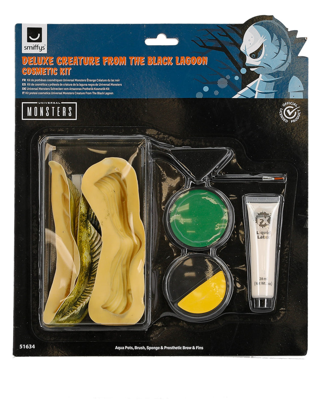 Universal Monsters Creature From The Black, Cosmetics Kit