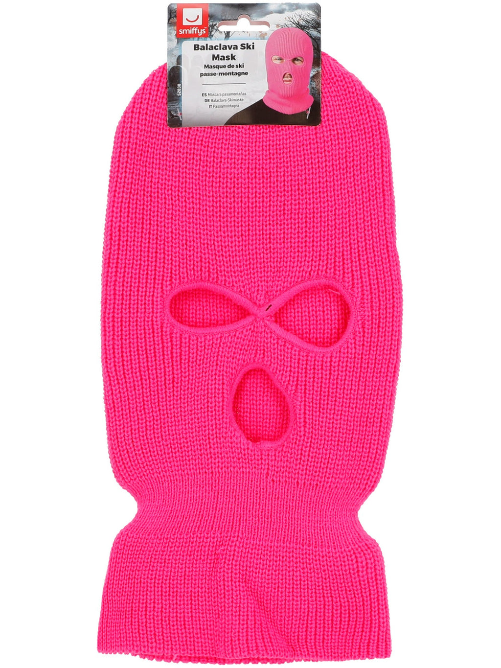 Balaclava Ski Mask, Neon Pink