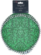 Fever Deluxe Sequin Studded Captains Hat, Green