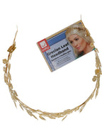 Grecian Leaf Headband, Gold