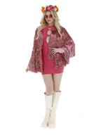 Fever Tinsel Festival Jacket, Pink