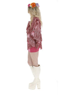 Fever Tinsel Festival Jacket, Pink